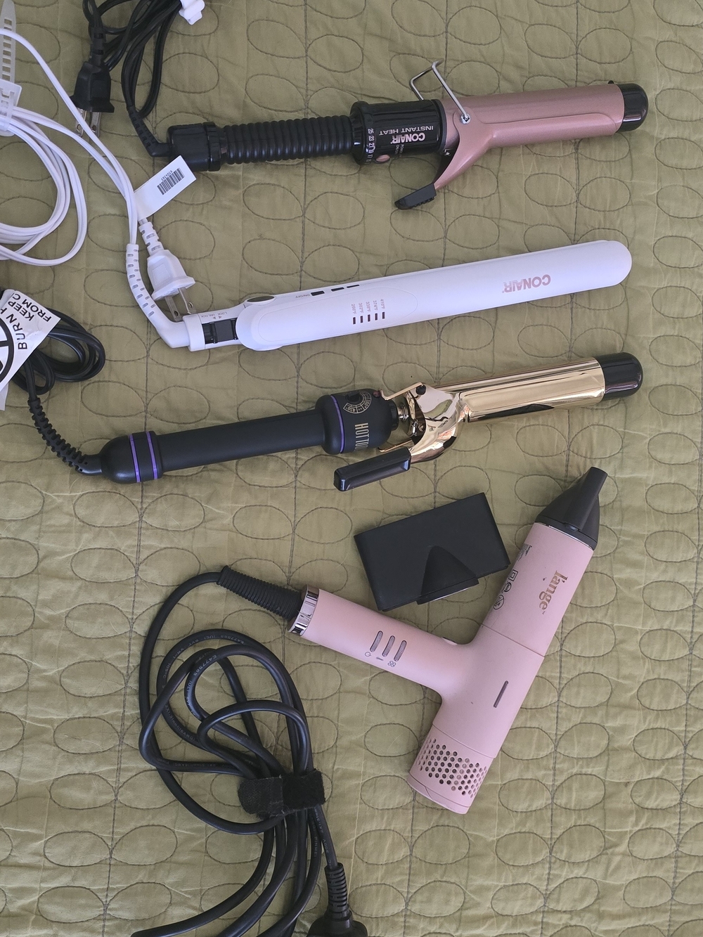 Lange Blowdryer | Hot Tools & Conair Curling Irons And Flat Iron Bundle